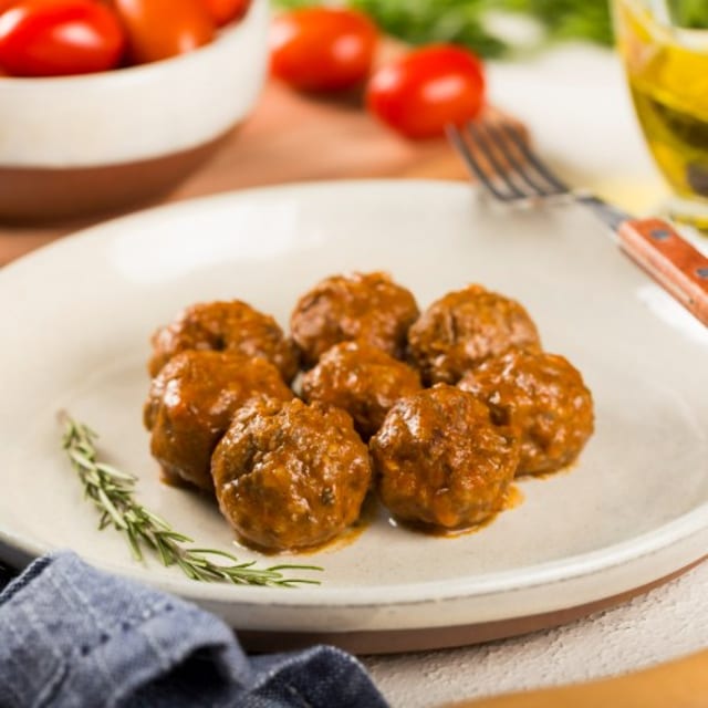 Meatballs Appetizer.